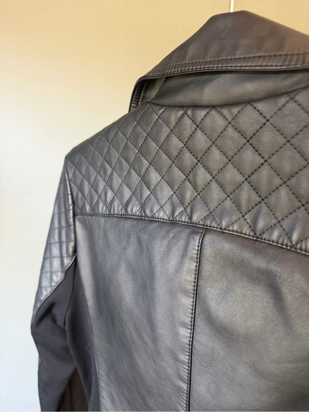 Express Black Moto Jacket Xs Nwot Express Jacket Express Quilted Moto Jacket View 5